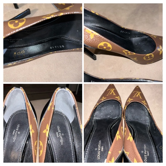 LOUIS VUITTON MONOGRAM CHERIE PUMPS/HEELS - Picture 7 of 11